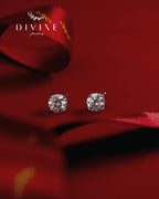 Moissanite Earrings 013