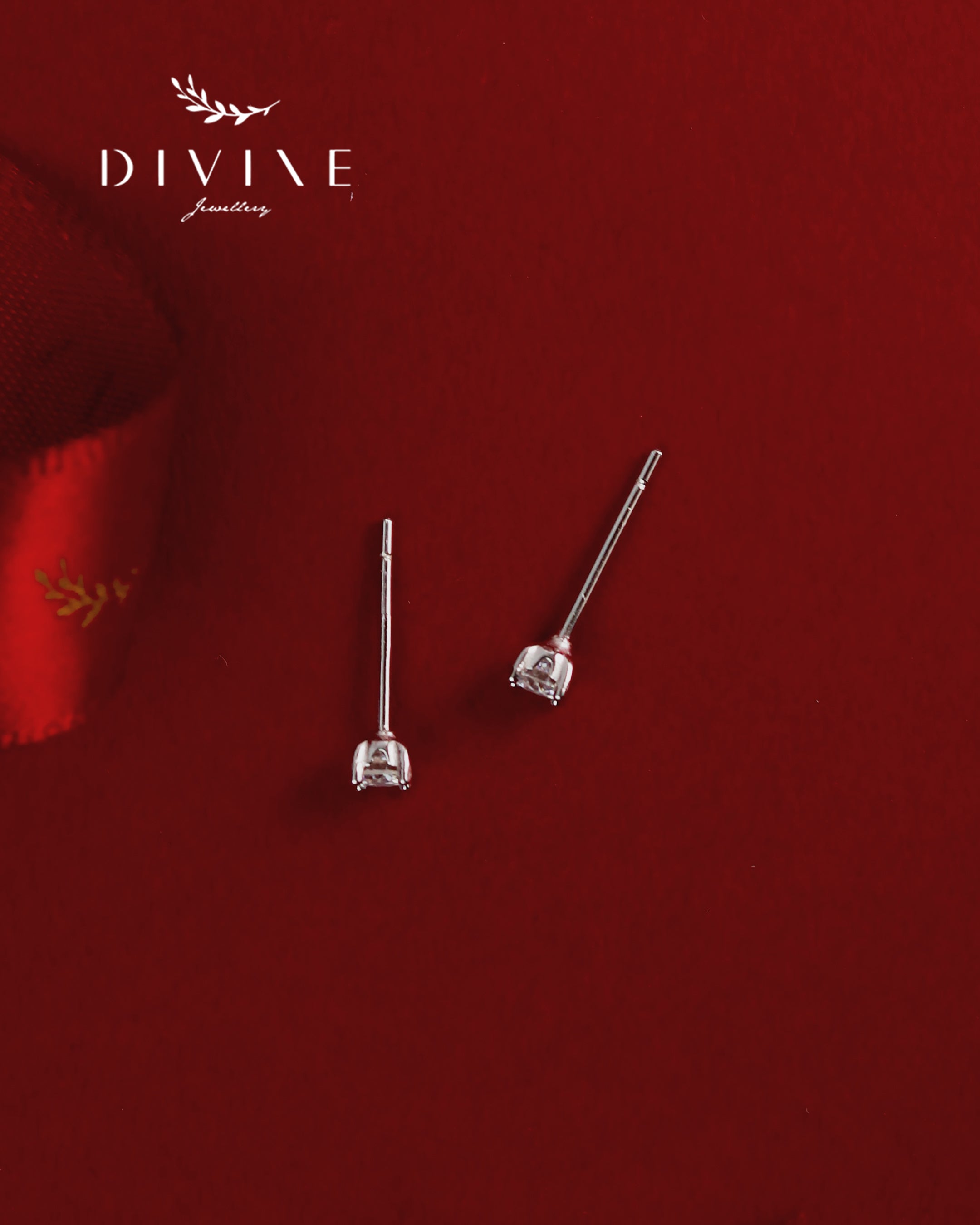 Moissanite Earrings 014