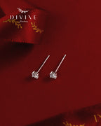 Moissanite Earrings 014