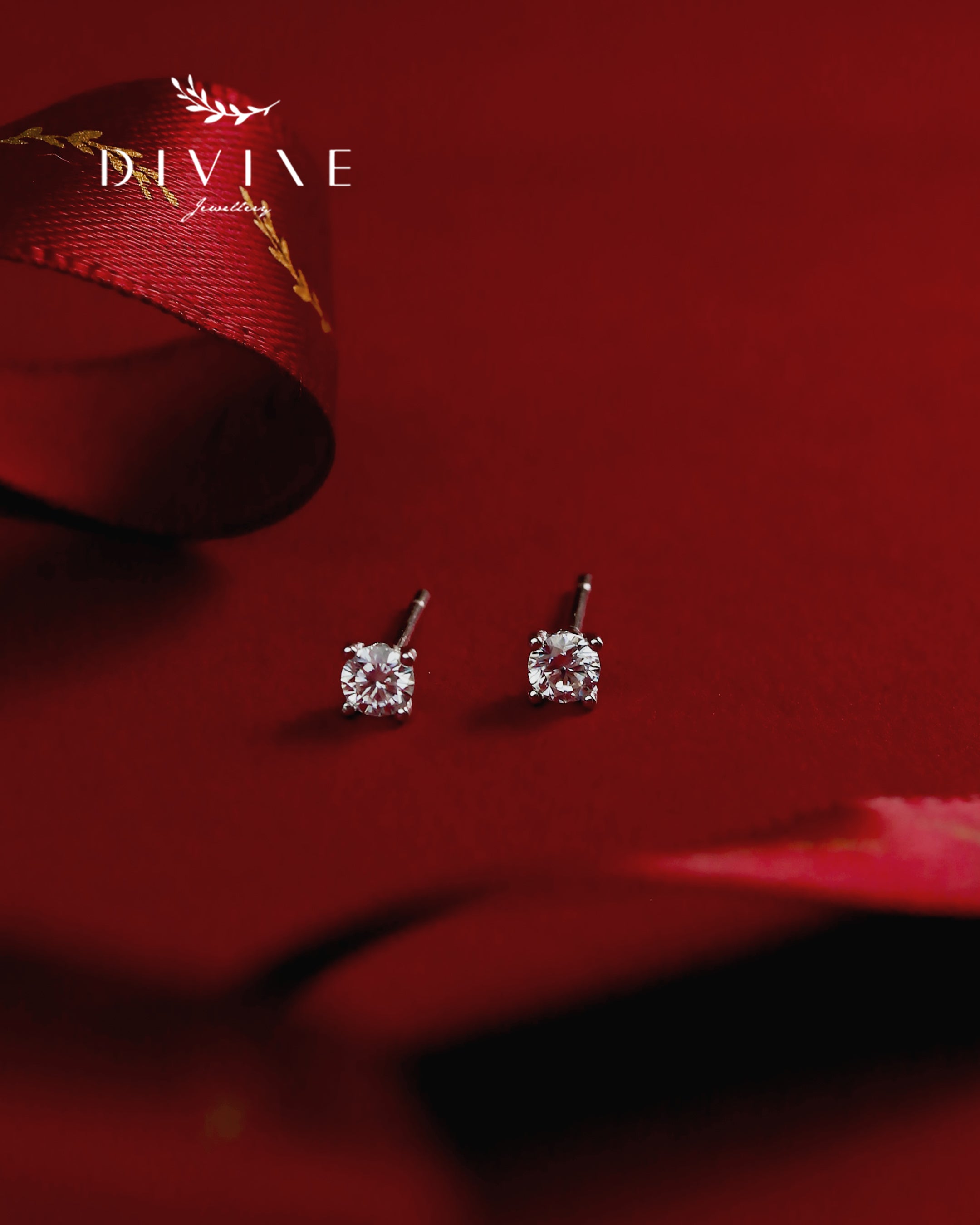 Moissanite Earrings 014