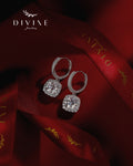 Moissanite Earrings 015