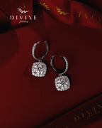 Moissanite Earrings 017