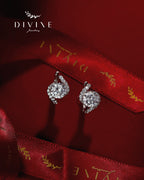 Moissanite Earrings 018