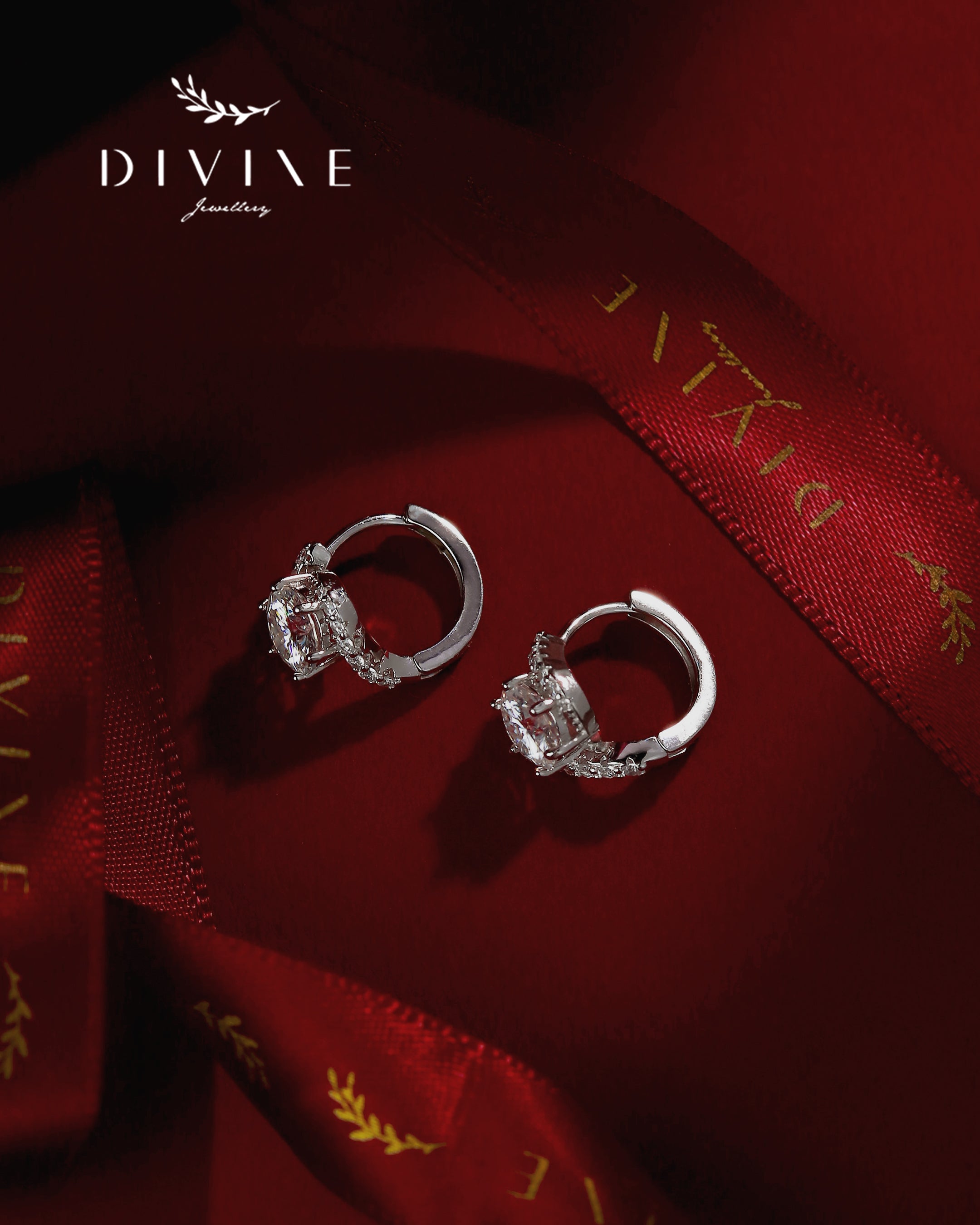 Moissanite Earrings 018