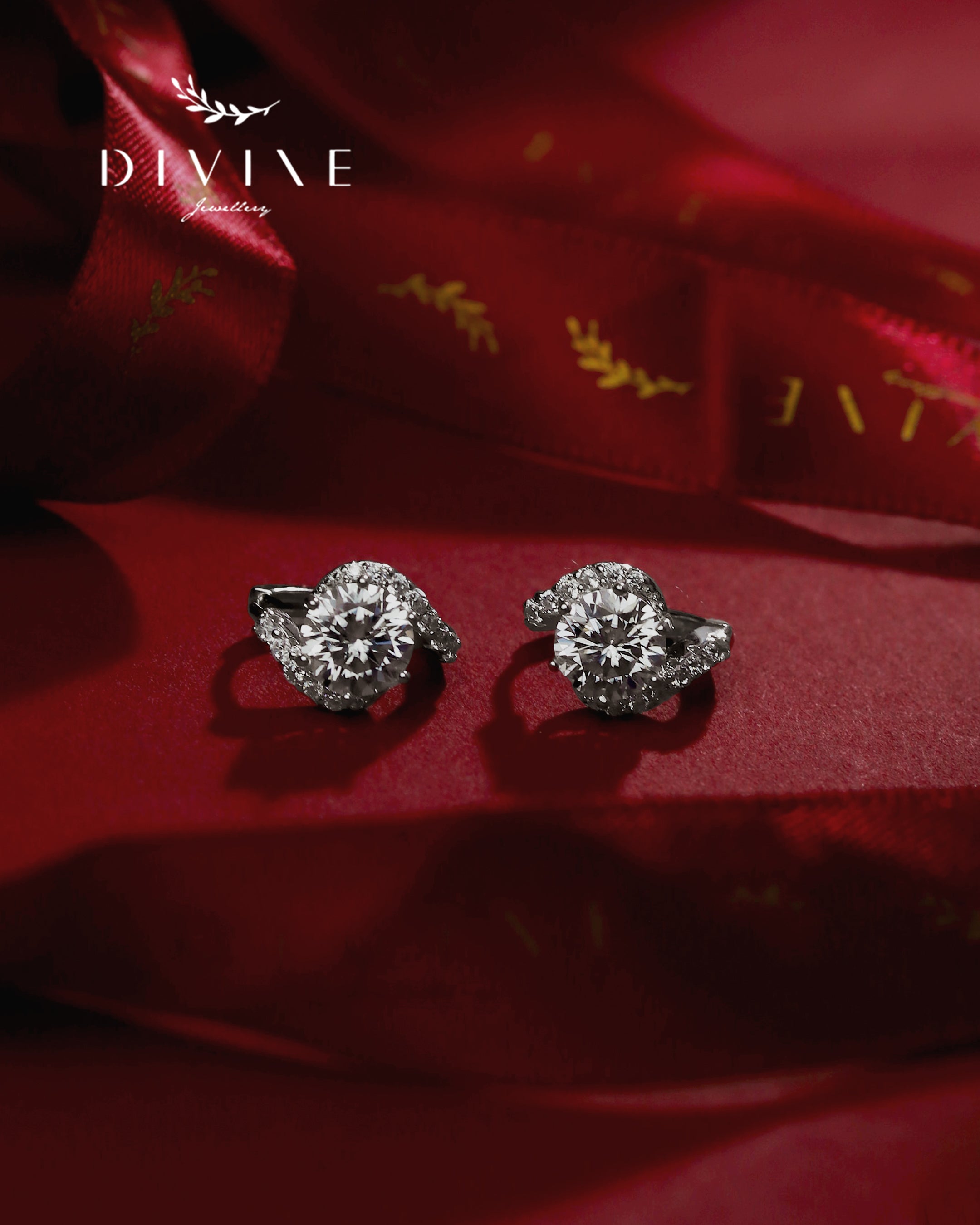 Moissanite Earrings 018