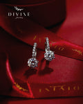 Moissanite Earrings 019