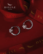 Moissanite Earrings 020