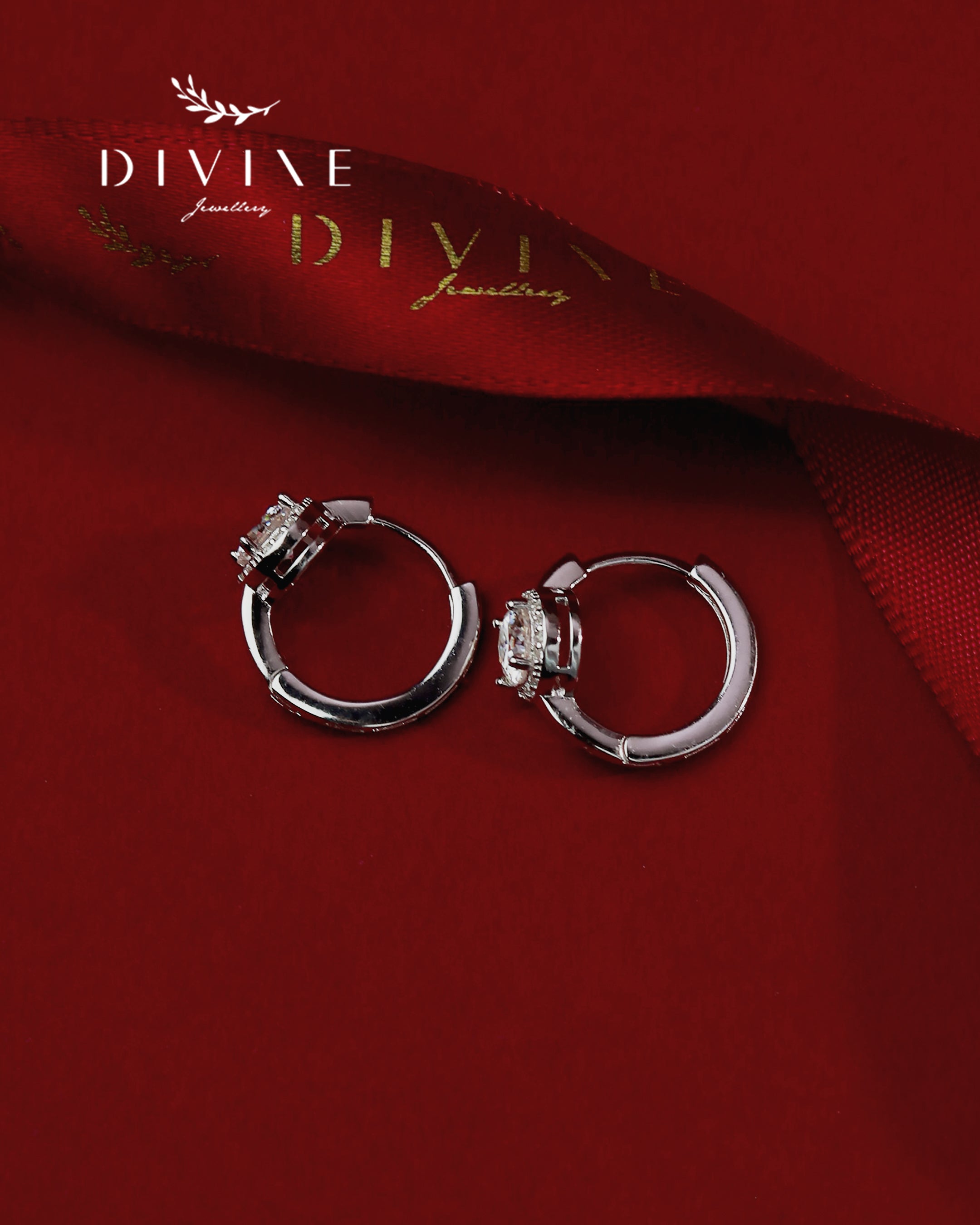 Moissanite Earrings 020