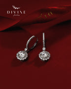 Moissanite Earrings 021