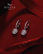 Moissanite Earrings 022