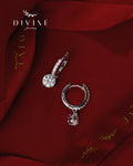 Moissanite Earrings 023