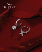 Moissanite Earrings 023