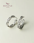 Silver earrings 223