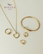 Silver earrings 224