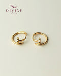 Silver earrings 224