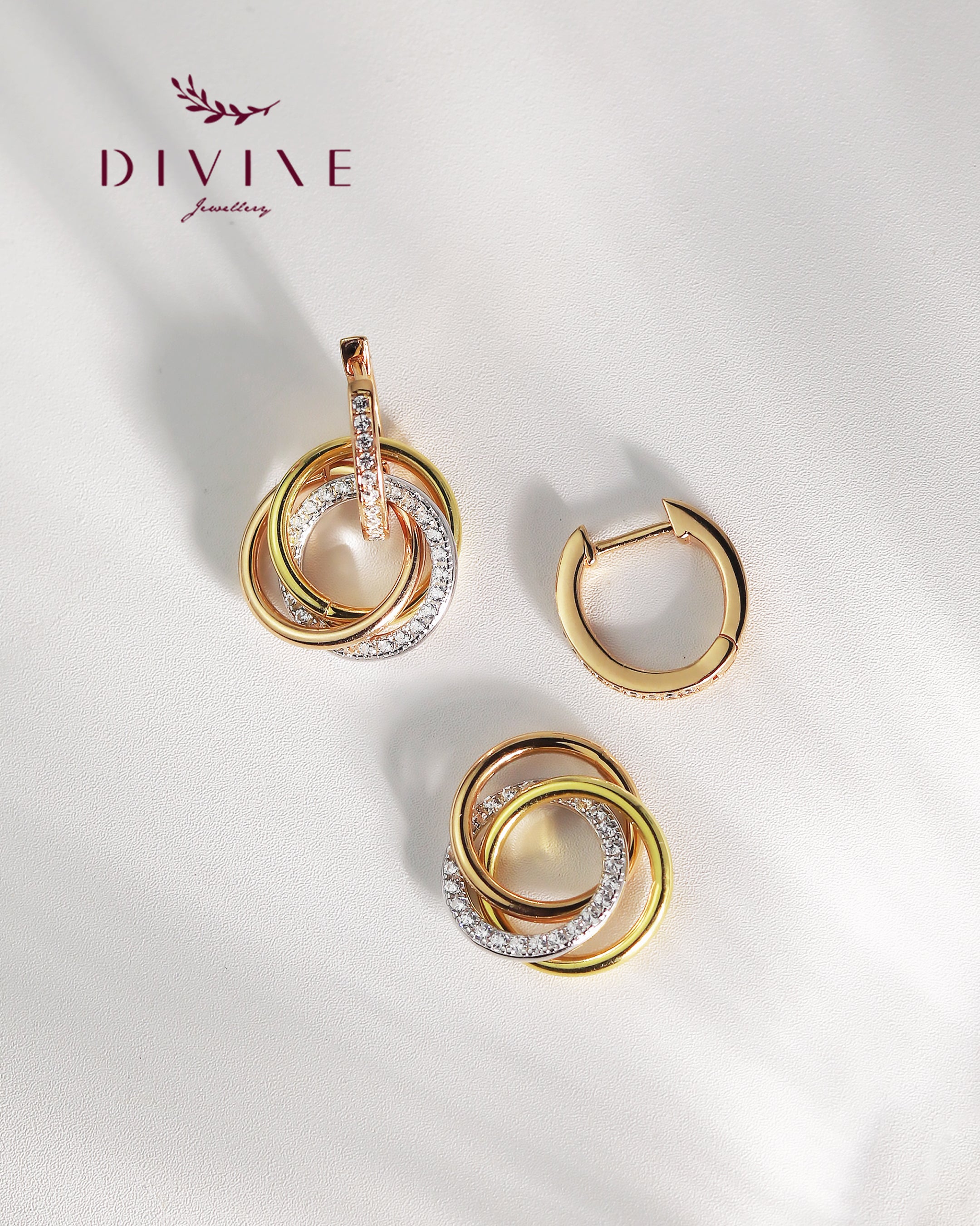 Silver earrings 212
