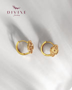 Silver earrings 218