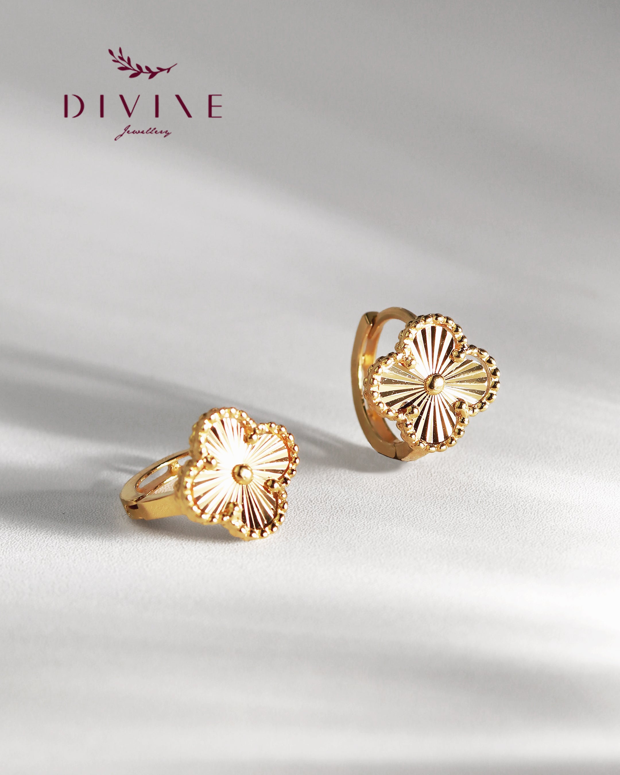 Silver earrings 218