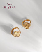 Silver earrings 218