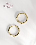Silver earrings 216