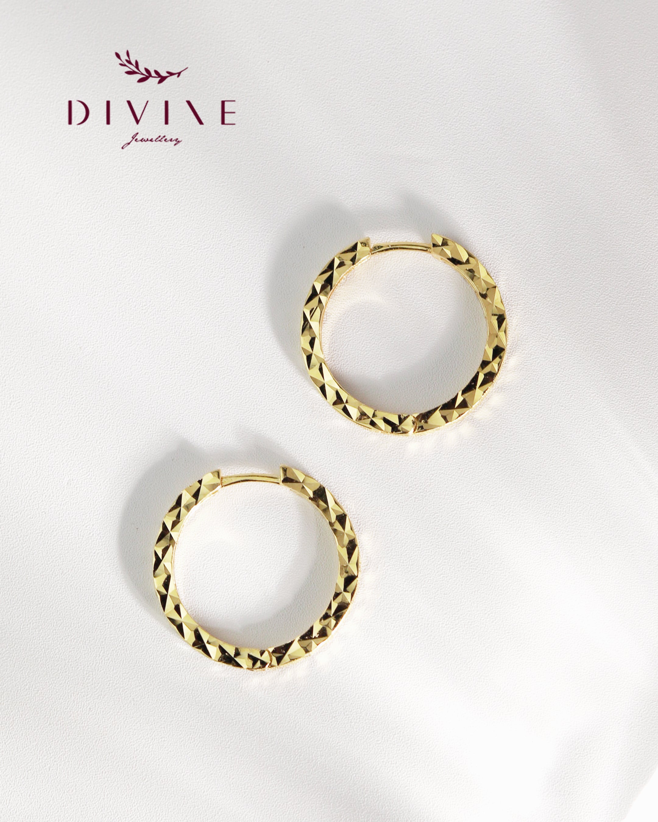 Silver earrings 216