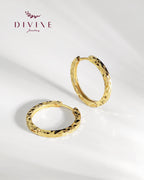 Silver earrings 216