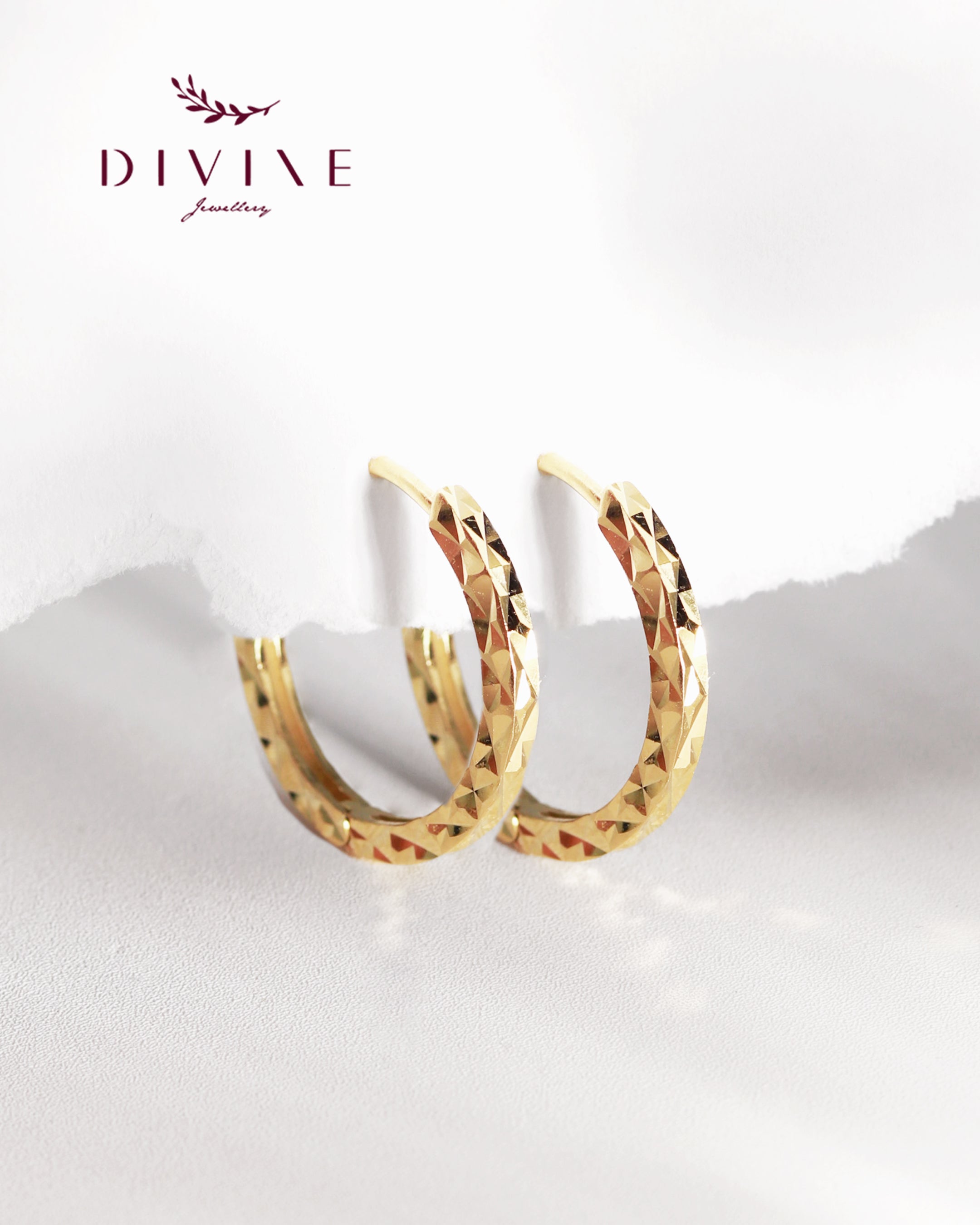 Silver earrings 216