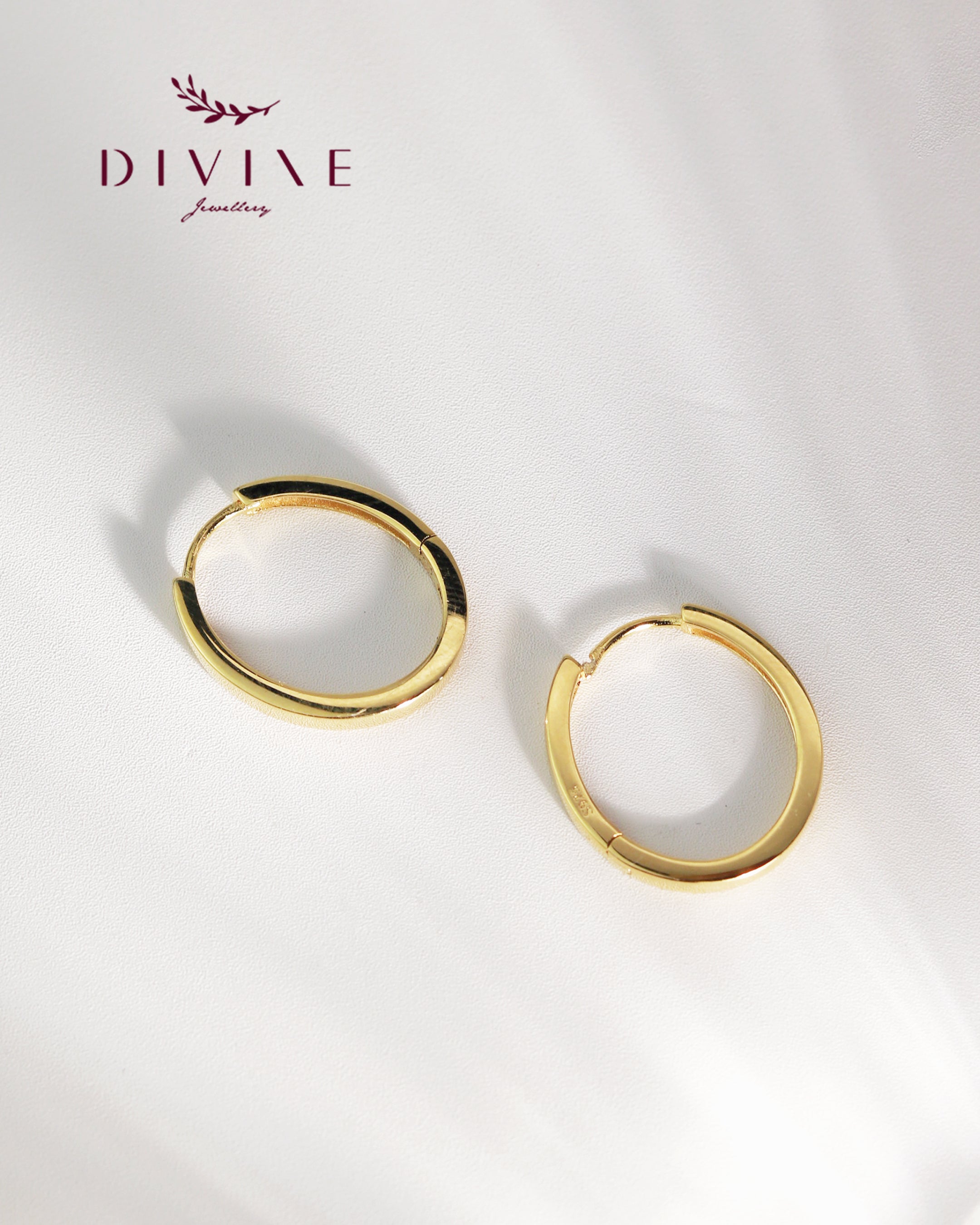Silver earrings 217