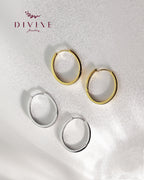 Silver earrings 217