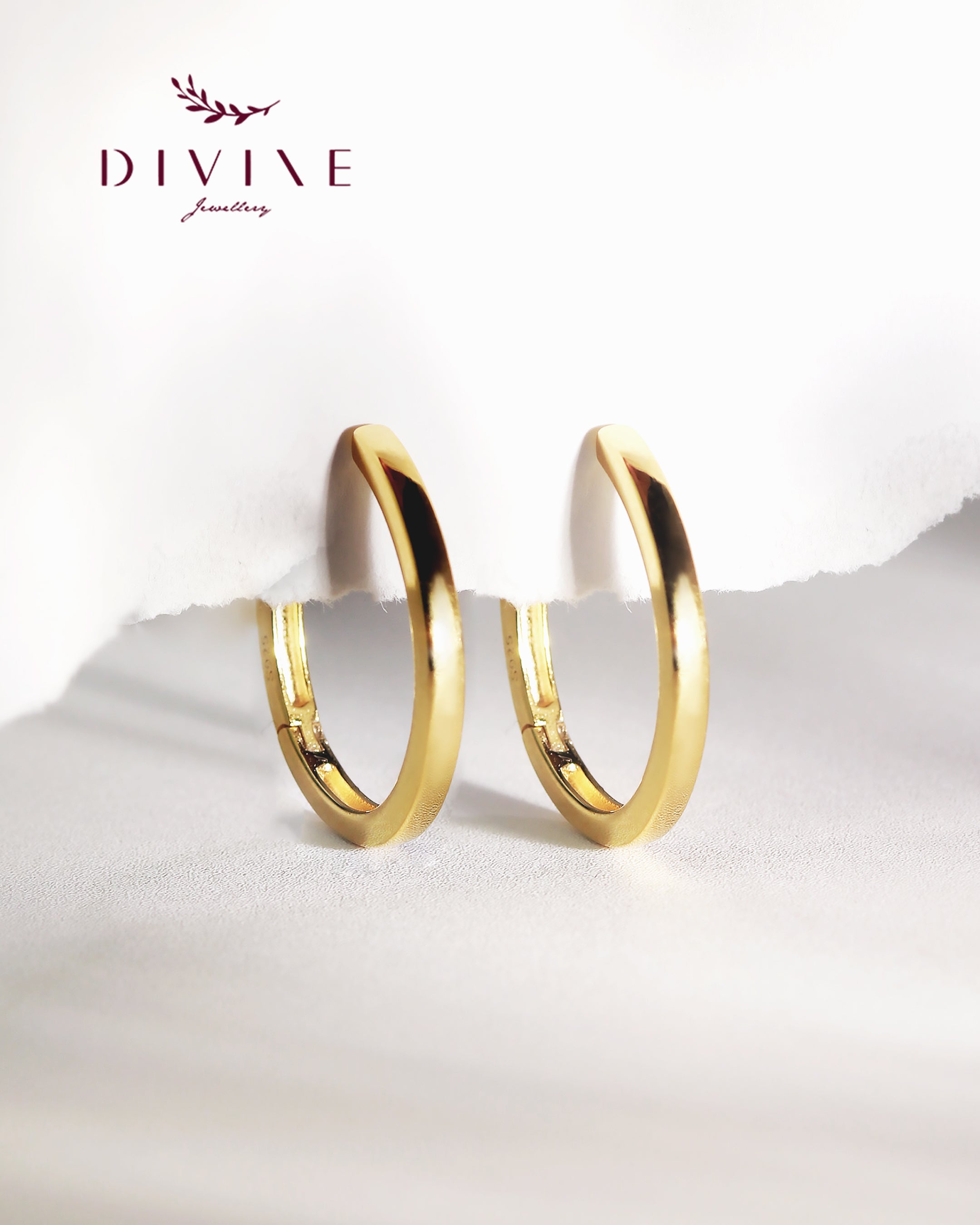 Silver earrings 217