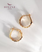 Silver earrings 210