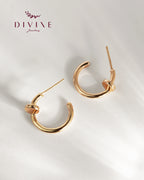 Silver earrings 215