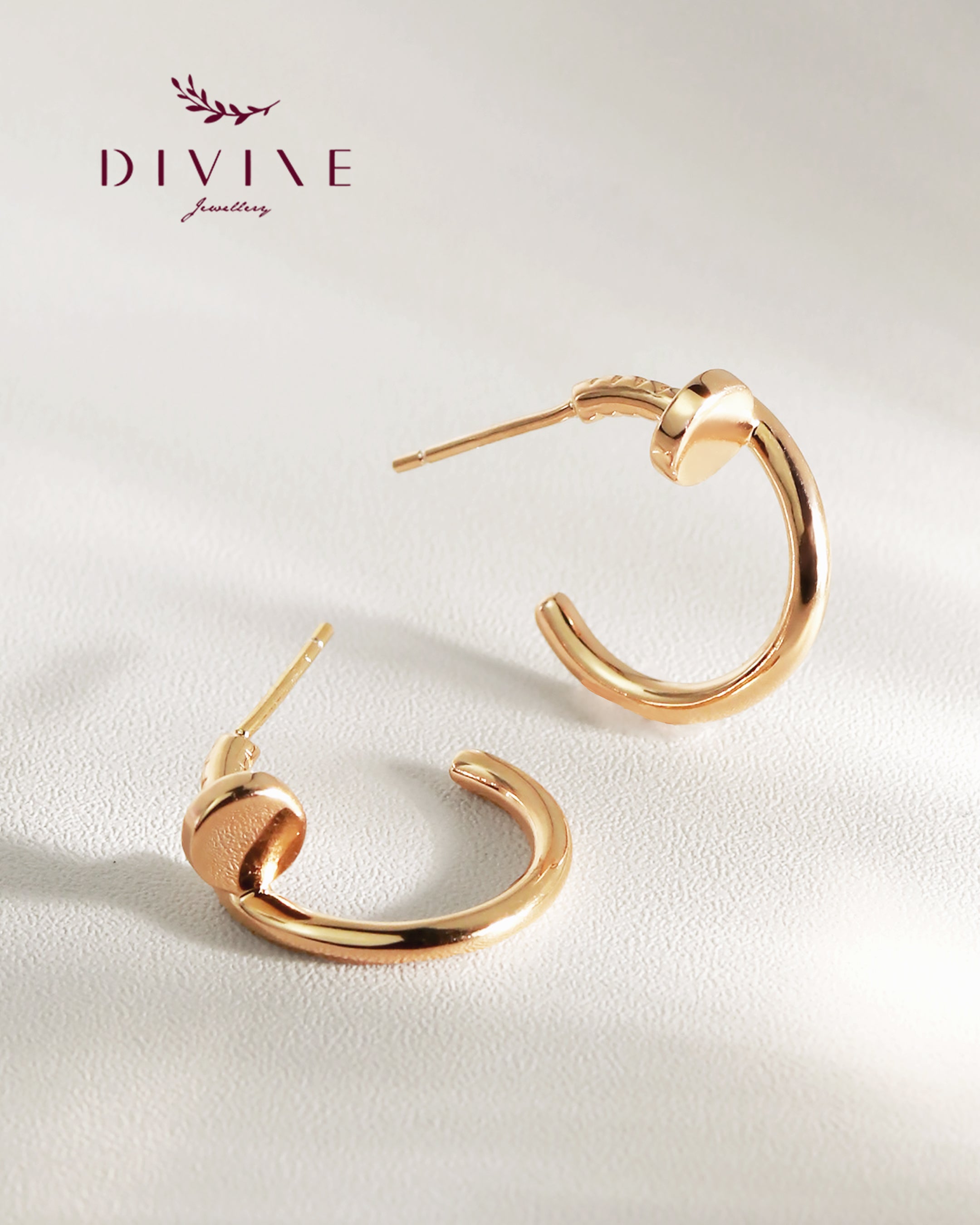 Silver earrings 215