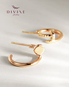 Silver earrings 215
