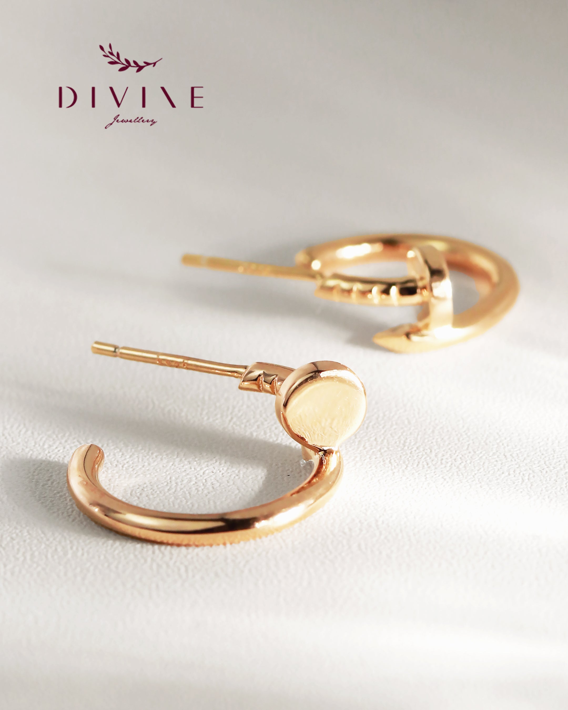 Silver earrings 215