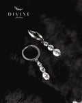 Silver earrings 225