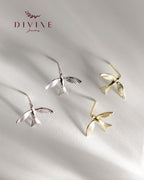Silver earrings 220