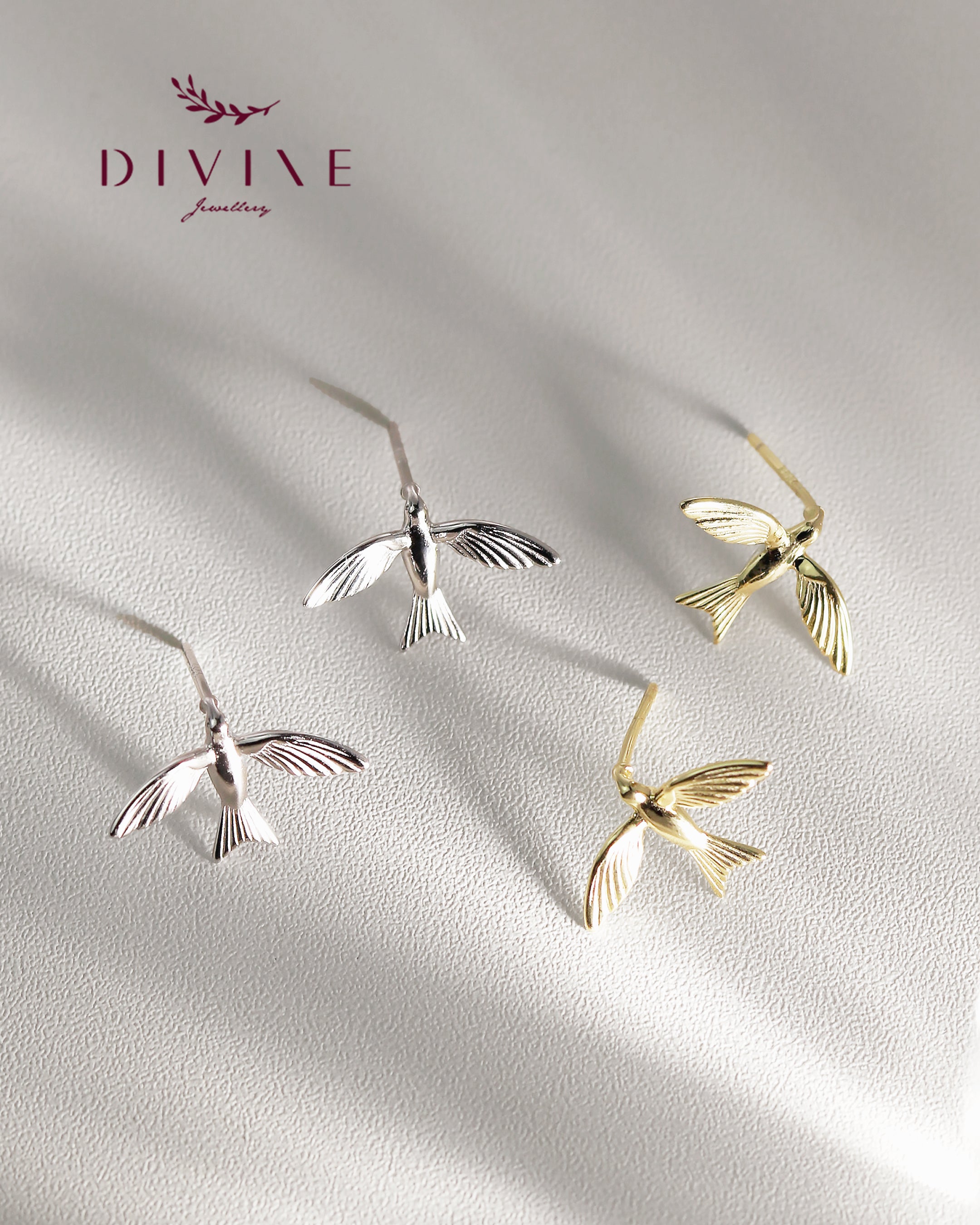 Silver earrings 220