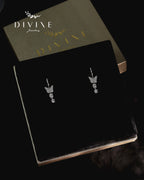 Silver earrings 226