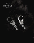 Silver earrings 226
