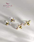 Silver earrings 221
