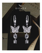 Silver earrings 226