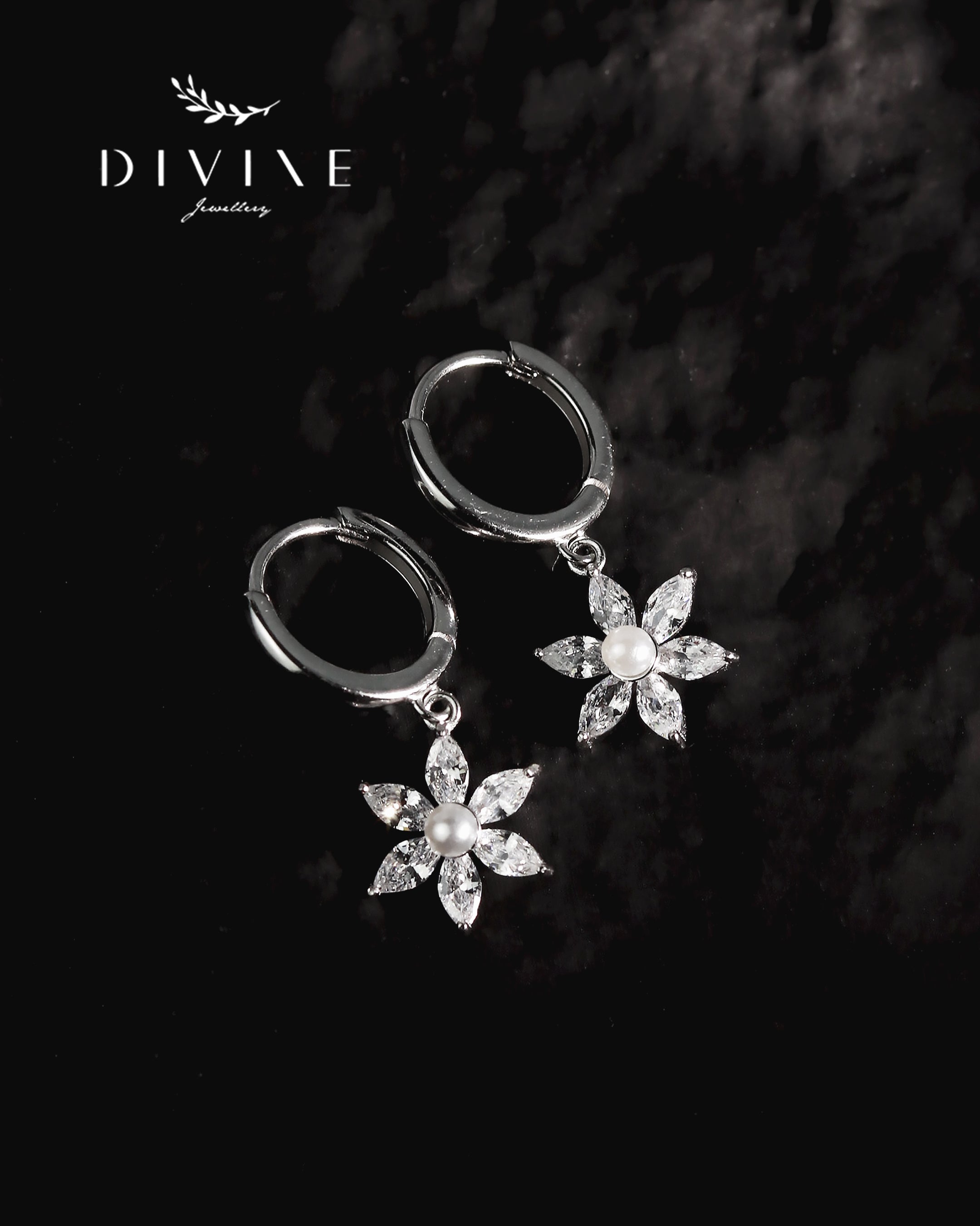 Silver earrings 227