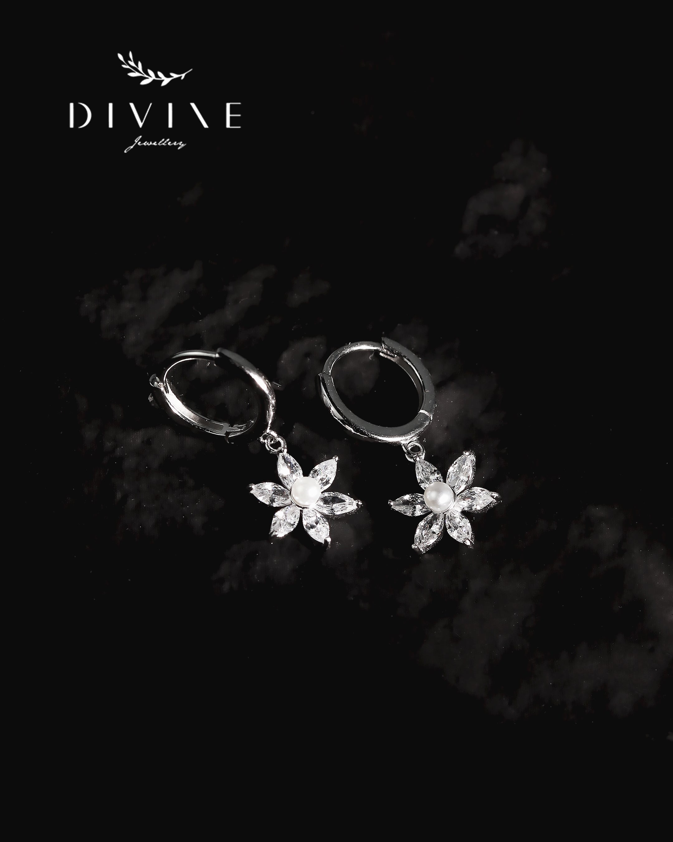 Silver earrings 227