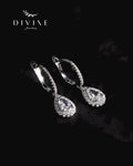 Silver earrings 228