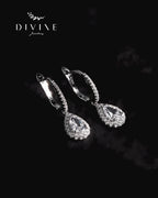 Silver earrings 228