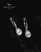 Silver earrings 228