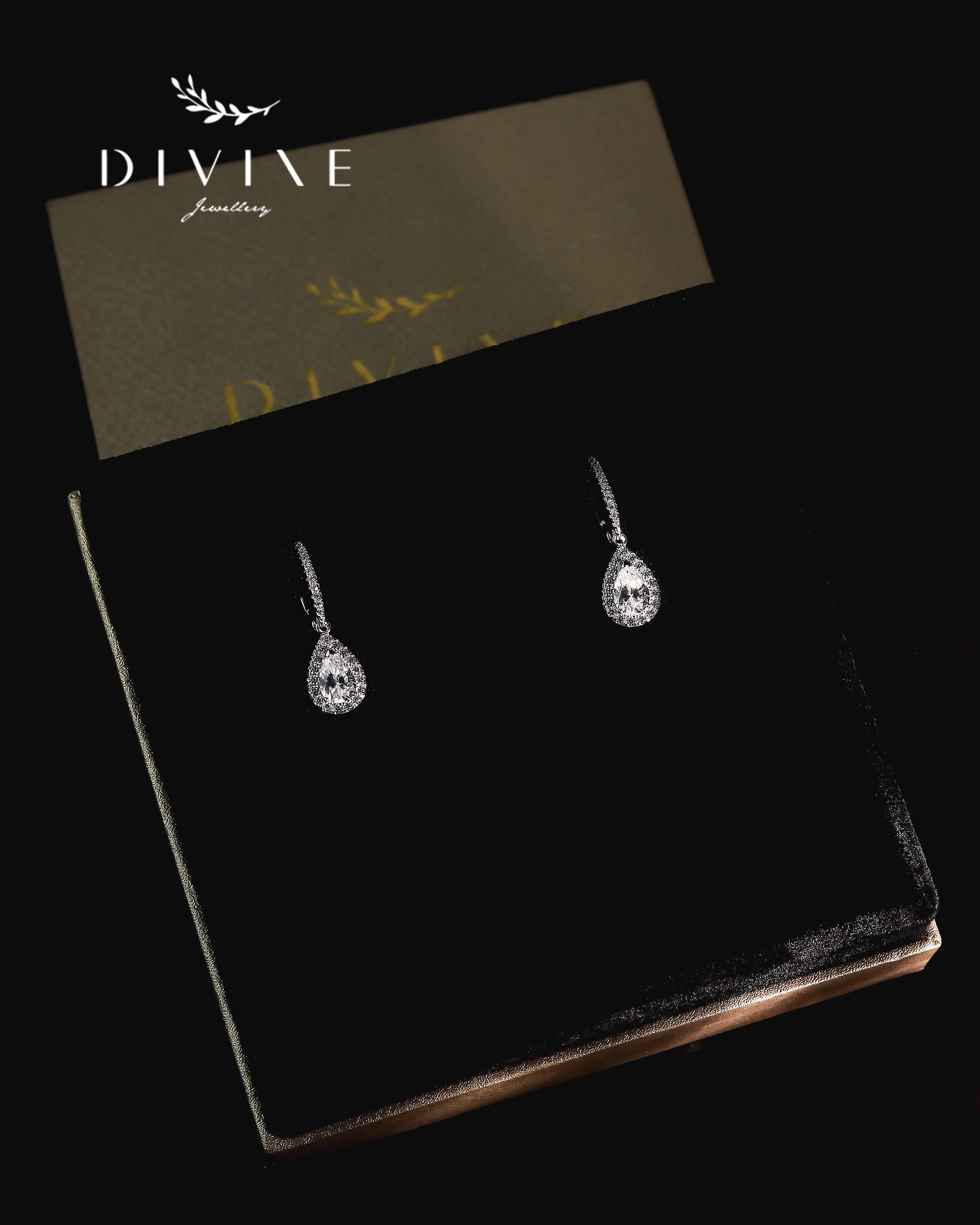 Silver earrings 228