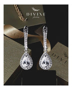 Silver earrings 228
