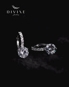 Silver earrings 229